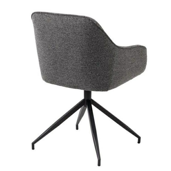 Krzesło Brooke obrotowe antracytowe Monza - ACTONA